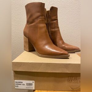 Steve Madden Brown Heeled Boots